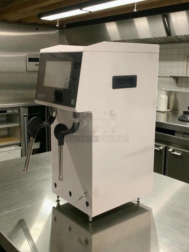 Commercial steam machine, model NDF-XCZQ2W by Guangzhou Naixer. Premium condition, 240V, fully tested, hot water/steam dispensers.