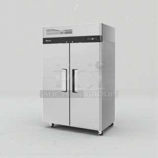 Turbo Air M3F47-2-N two-door commercial freezer, premium condition, fully tested, 115V, Long Beach, CA.
