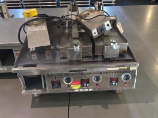 Pristine Keating MIRACLEAN® commercial gas griddle, multi-zone, NSF & UL listed, fully tested, model KEA-L-GRD-0281.