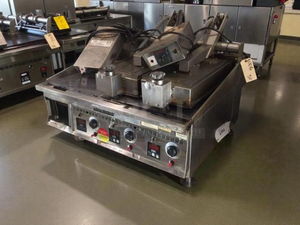 Pristine Keating MIRACLEAN® commercial gas griddle, multi-zone, tested, NSF & UL listed, Chicago-made, model KEA-L-GRD-0281.