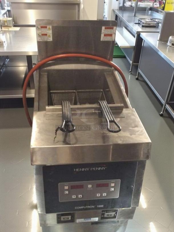 Henny Penny Computron® 1000 Commercial Gas Pressure Fryer in premium condition, fully tested and UL & NSF listed.