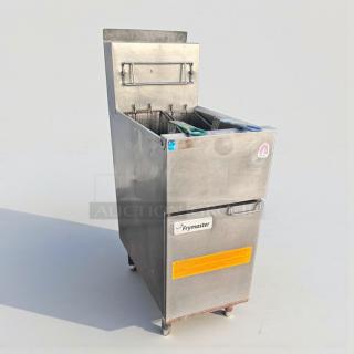 Pristine Condition – Frymaster 1ESG35T Gas Floor Fryer – Natural Gas – Fully Tested & Working! (FRY-L-FRY-0242) - Item #1228831