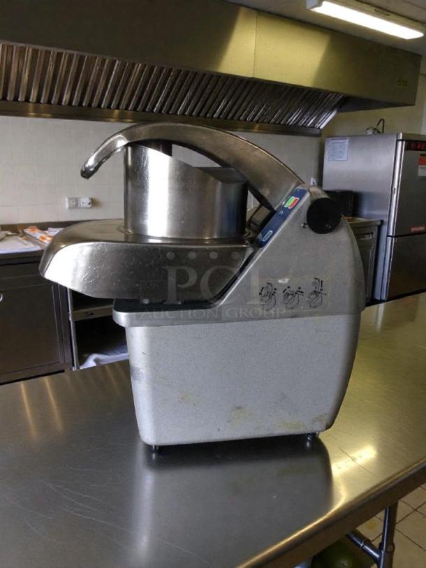 High-grade Electrolux TRS22NU commercial food processor, silver, tested working, 115V, single phase, excellent condition.