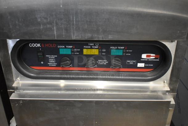 2018 Carter Hoffmann CH1600 stainless steel Cook N Hold Oven, digital controls, on casters, 220V, 1 phase.