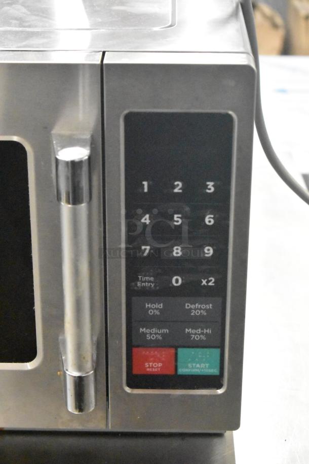 IN ORIGINAL BOX! Midea 1034N1A Stainless Steel Commercial Microwave, keypad controls, 120V, 1 Phase, excellent condition.