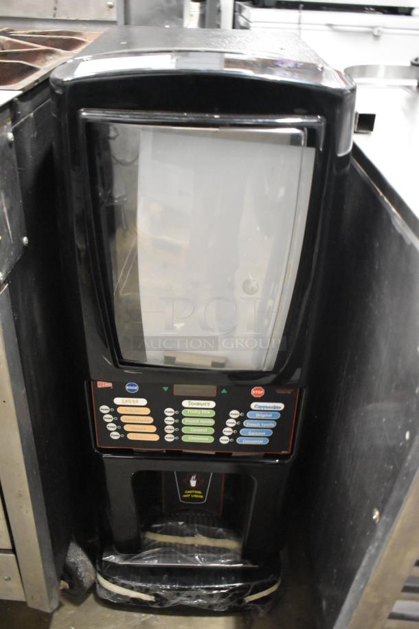 Cecilware GB5MFIT metal commercial cappuccino machine, 120 volts, 1 phase, with selection panel, good condition.