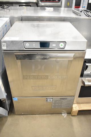 2023 Hobart LXER stainless steel commercial undercounter dishwasher, advansys label, 120/208-240V, 1 phase, excellent condition.