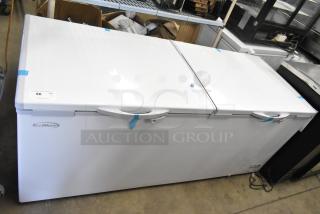 Brand new KoolMore SCF-24C commercial chest freezer, 24 cu ft, 115V, 1 phase. Scratch and dent condition.