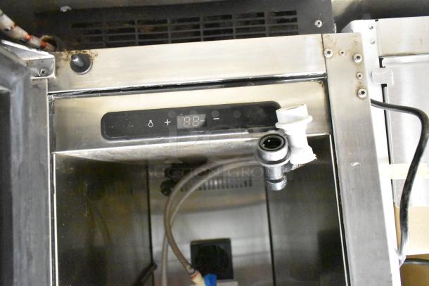 2021 Automatic Bar Control JT-NITCOM-R Nitro Dispenser, stainless steel, 115V, 1 phase, digital display, tap connection visible.