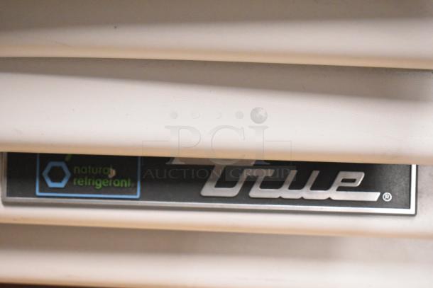 2020 True TSCI-600R-G-PH cooler label showing "natural refrigerant" tag and "True" branding.