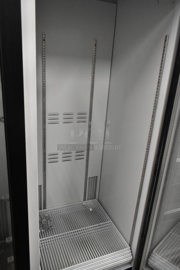 2019 Habco SE18 Commercial Cooler, single door, metal, poly-coated racks, 115V, 1 phase, excellent condition.