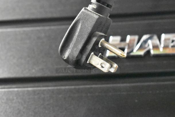 2019 Habco SE18 cooler plug, front view; "Habco" logo visible, for single door reach-in cooler, 115 volts.