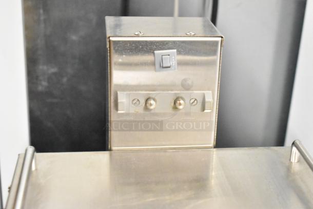 2018 Bunn 1SH STAND stainless steel commercial countertop server stand, 120V, 1 phase, brushed finish, excellent condition.