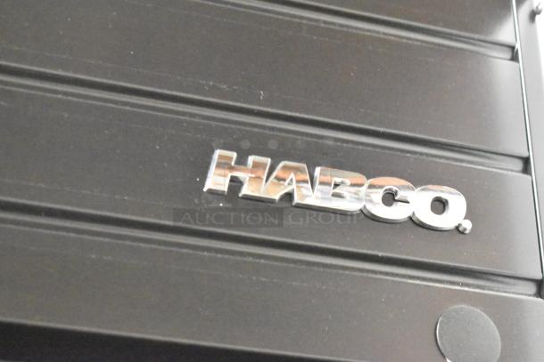 2019 Habco SE18 Metal Single Door Reach-In Cooler, black finish, poly-coated racks, 115V, 1 Phase, commercial use.