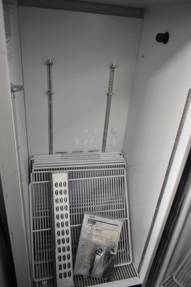 Habco SE12 Cooler, metal, single door, poly-coated racks. Includes APC installation manual. 115V, 1 phase. Clean condition.