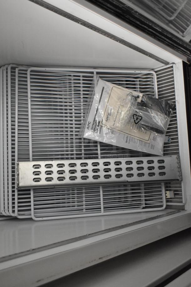 Habco SE12 metal commercial cooler with poly-coated racks, includes packaging. Model SE12, 115V, 1 phase.