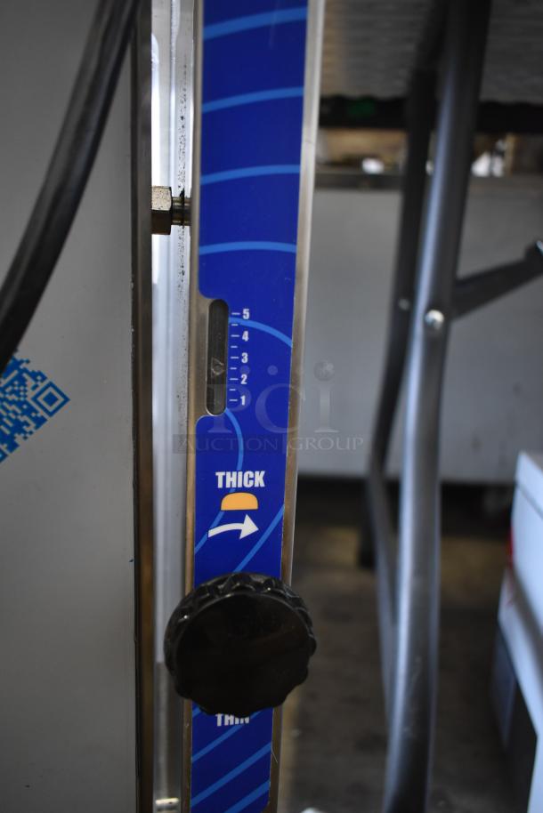 BRAND NEW 2025 Prince Castle 297-T12P toaster; stainless steel, 1440 buns/hour, thickness adjuster, 115V, 1 phase.