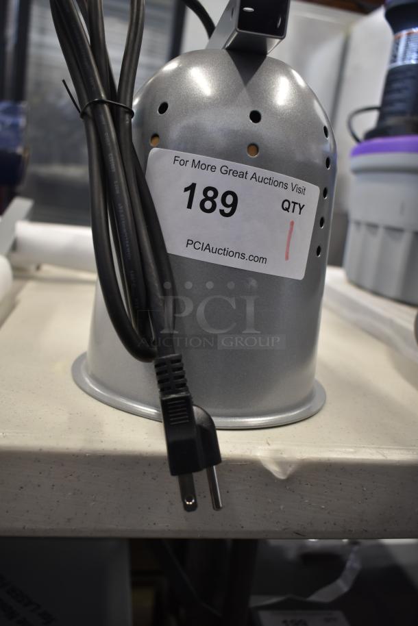 BRAND NEW ServIt 423BLS3 BLS-3 3 Bulb Heat Lamp, visible cord, voltage label 120V, scratch and dent condition.