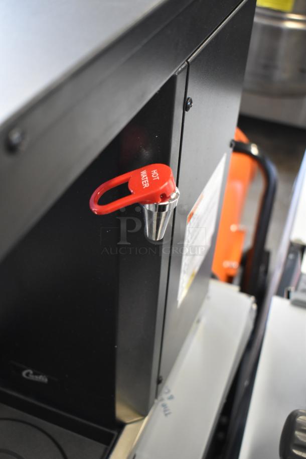 Curtis TLP Low Profile Automatic Airpot Brewer, brand new scratch and dent, with hot water dispenser and poly brew basket.