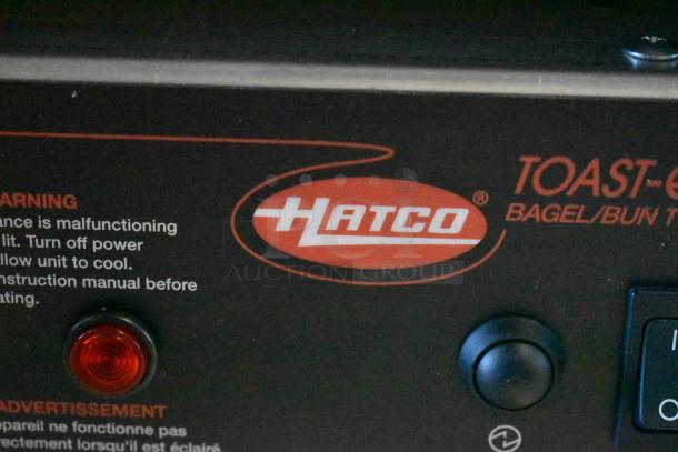 BRAND NEW Hatco TQ-800HBA conveyor toaster, stainless steel, 3" opening, scratch and dent condition, 208V, 1 phase.
