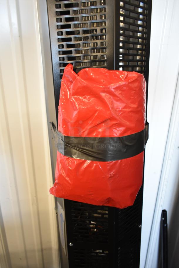 Berner Air Curtains 2025 SLC07-1072AA-BK, 72" black ambient air curtain, sanitation certified, scratch and dent condition.