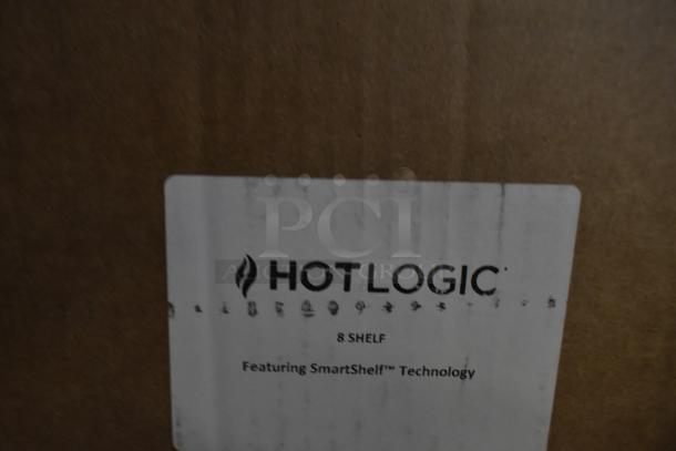 HotLogic 800 Metal Countertop Automatic Self-Cooking Appliance in original box, features SmartShelf Technology.