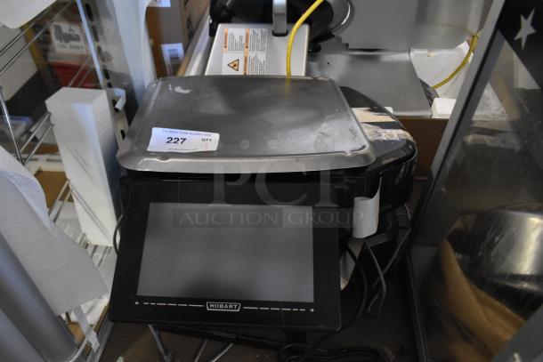 2017 Hobart HTi-LH26 metal commercial countertop food portioning scale, tested and working, 120/208-240V, 1 phase.