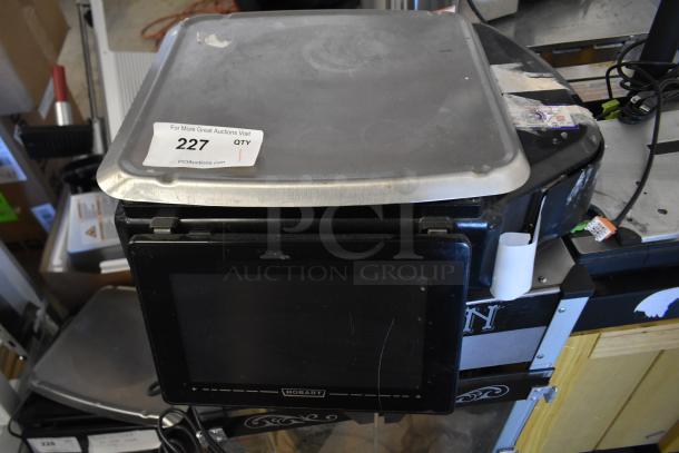 2017 Hobart HTi-LH26 metal commercial countertop food portioning scale, tested and working, 120/208-240 volts, 1 phase.