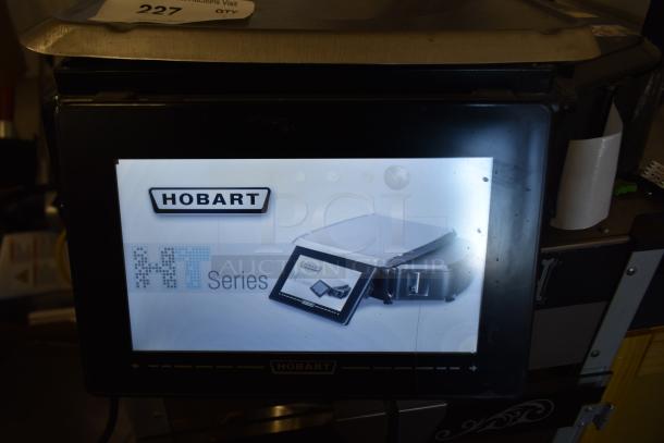 2017 Hobart HTi-LH26 metal commercial food portioning scale, tested and working, 120/208-240V, 1 phase. Stock picture.