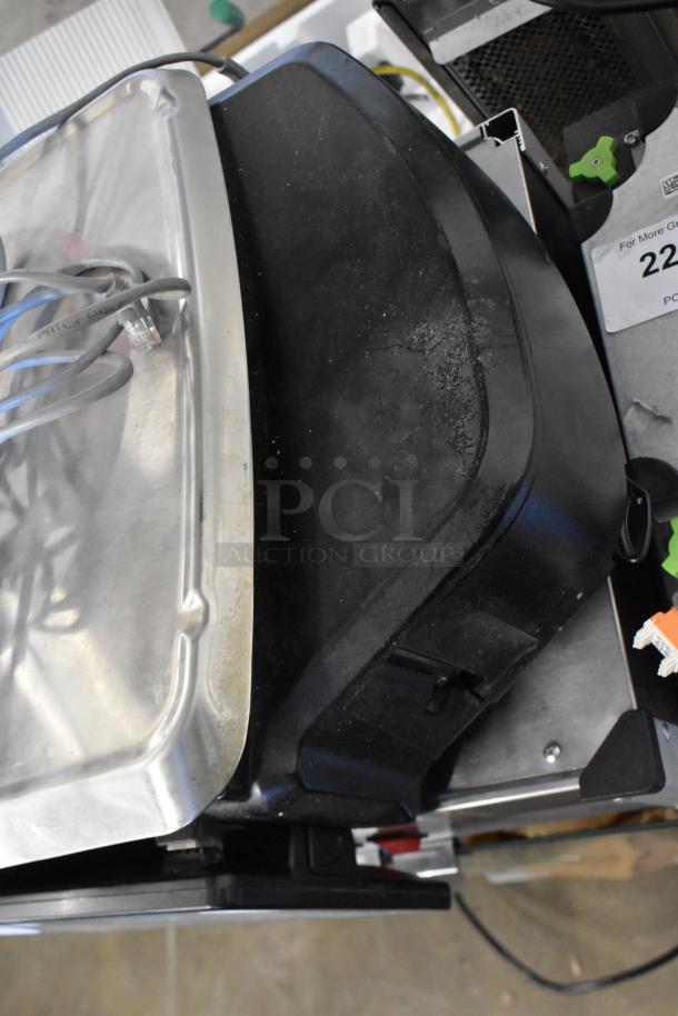 2016 Hobart HTi-LH metal commercial countertop food portioning scale, missing power cord, unable to test functionality.