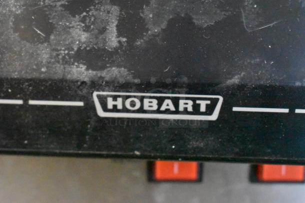 2016 Hobart HTi-LH metal commercial scale with visible logo. Stock image. Missing power cord; untested condition.