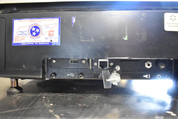 2017 Hobart HTs-7LS26 metal food scale, 120/208-240V, 1 phase. Tested, working, with inspection label from Tennessee.