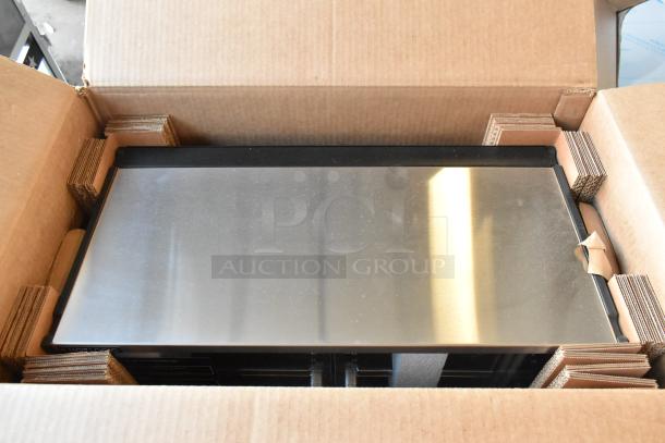 IN BOX HotLogic HL 800 self-cooking appliance, metal finish, 120 volts, 1 phase, new condition.