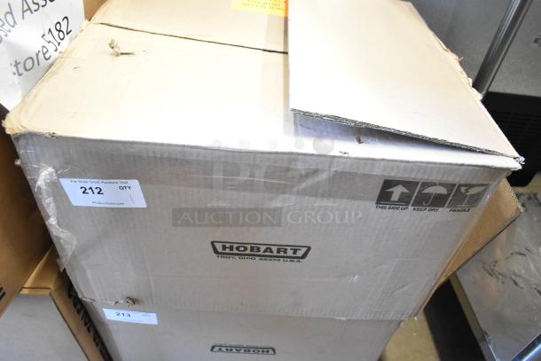 2017 Hobart HTi-7LH26 metal commercial countertop food portioning scale in box, tested and working, model info on label.