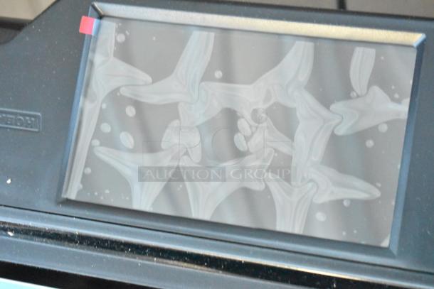 Hobart HTi-7LH4W commercial portioning scale display, featuring clear digital interface, tested and working condition.