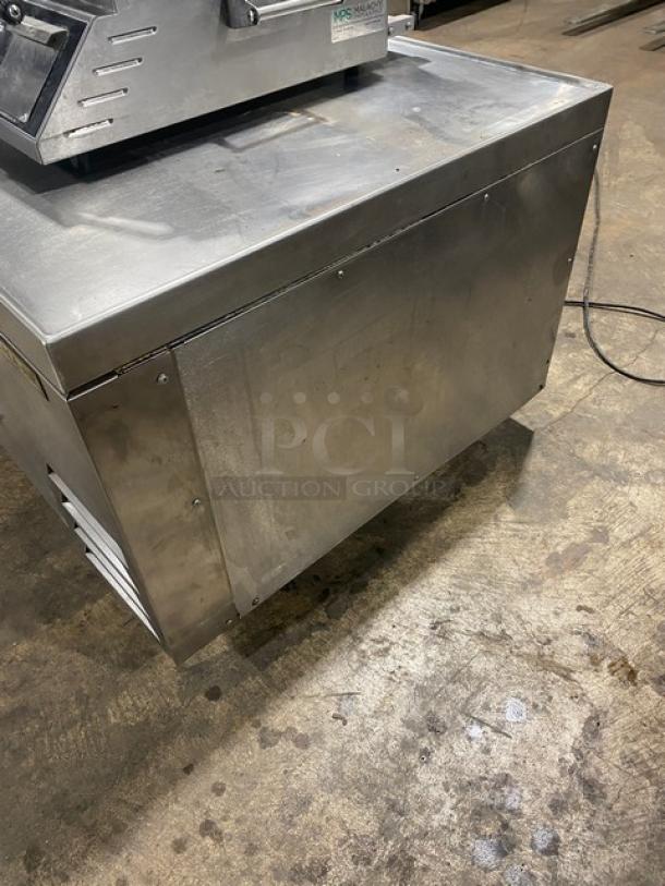 Beverage-Air 36" stainless steel 2-drawer refrigerated chef base, model WTRCS3610003, on casters, 115V, 1 phase.