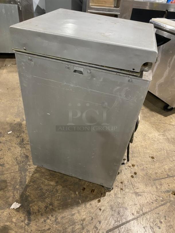 Panimatic P84-S dough divider, electric-powered, free-standing, on casters. Used condition. Model P84S, SN: 025S225.