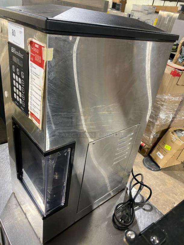 Blendtec BDI503 commercial stainless steel blender, 2019 model, electric, countertop design, visible control panel, good condition.