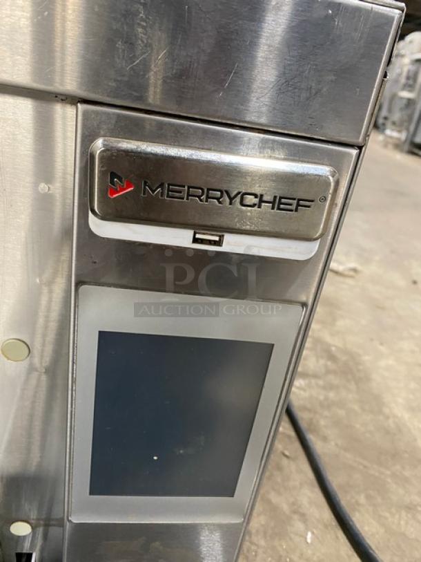 MerryChef Eikon E3 rapid cook oven, stainless steel, 2019 model, with EasyTouch touchscreen, electric-powered, 208/240V.