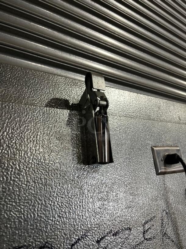 Bush Refrigeration 8'x8' commercial walk-in freezer box, heavy-duty, includes blower but no compressor, SN: CI-284648.