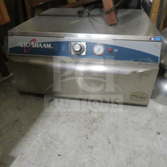 Alto Shaam 1 Drawer Warmer, Model 500-1D, with Halo Heat, 24.5x25x12, stainless steel, used condition.