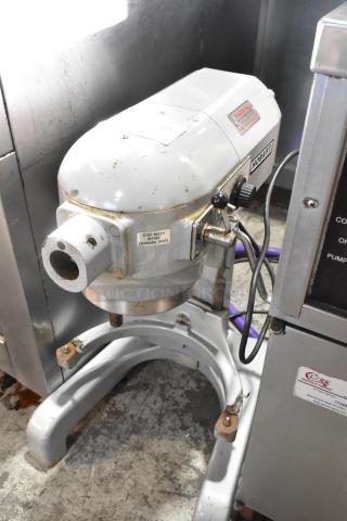 Hobart A120T Metal Commercial Countertop 12 Quart Planetary Dough Mixer. 115 Volts, 1 Phase. - Item #1229189