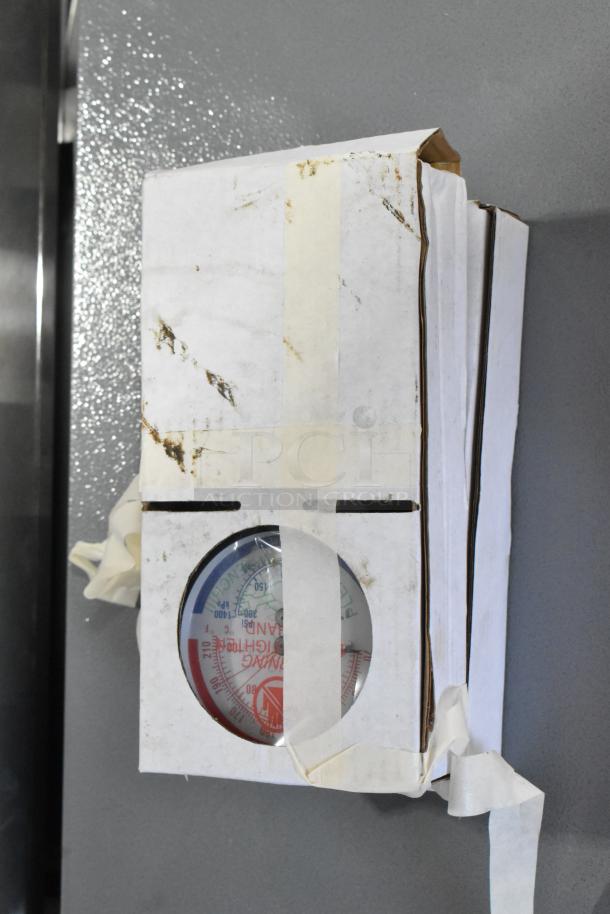 BRAND NEW SCRATCH AND DENT! Hatco C-39 stainless steel booster heater, 480V, 3 phase, compact design, minor packaging damage.