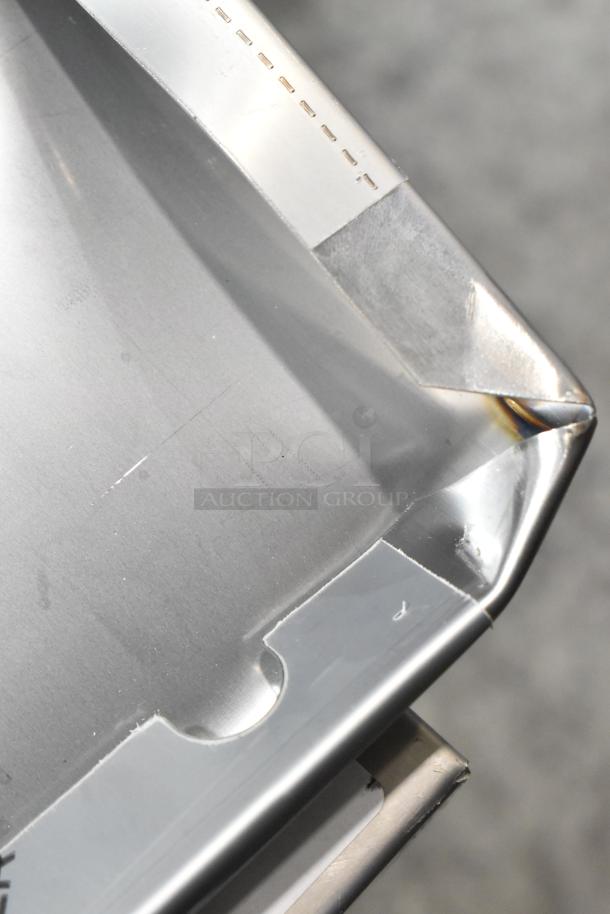 Manitowoc RFP0620A-161 stainless steel flake ice machine, scratch and dent condition, 682 lb capacity, 115V, 1 phase.