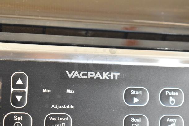 BRAND NEW VacPak-It 186VME16SS stainless steel vacuum packer, 16" seal bar, scratch and dent, 120V, 1 phase.