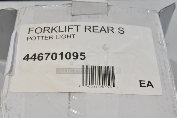 Brand new Ideal Warehouse Forklift Rear Spotter 70-1095, minor box damage, label shows part number 446701095.