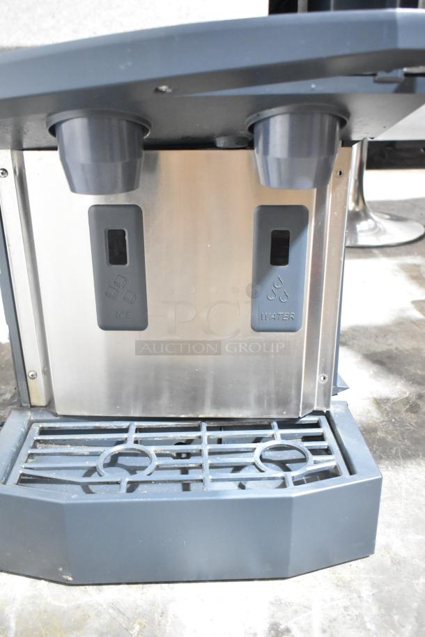 2018 Scotsman HID312A-1A stainless steel countertop ice machine, water dispenser, hands-free, excellent condition.