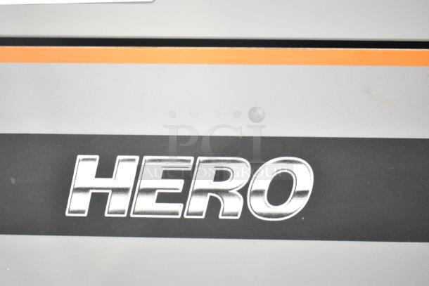 Hero S2700 Mega-Mix vibrational shaker, 5-gallon capacity, shown with branding. Ideal for mixing applications.
