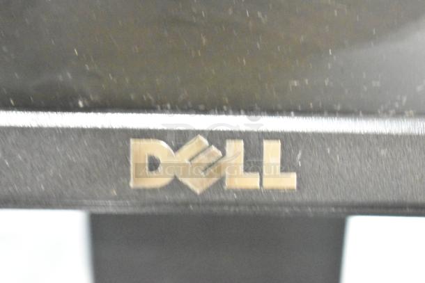 Dell computer monitor logo, part of a lot of 5 monitors in auction, includes Dell brand.