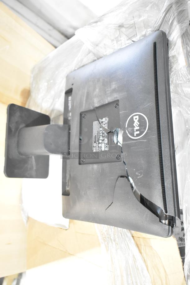 Damaged 26" Dell TFT LCD Monitor, cracked back, visible label details, part of auction lot with Gen Speed Cable, Paige Cable.
